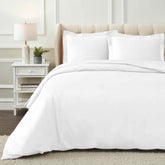 1200 Thread Count Egyptian Cotton Solid Duvet Cover Set